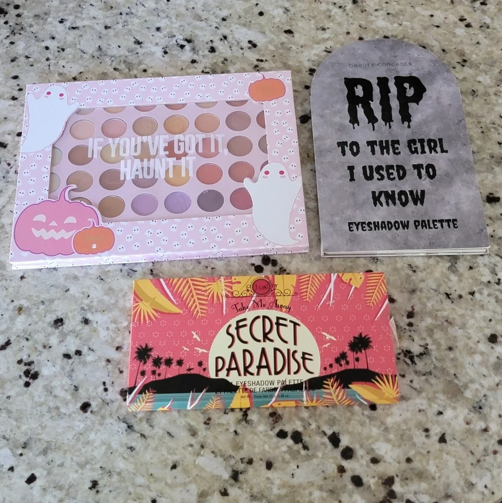 3 Eyeshadow Palettes Bundle NEW